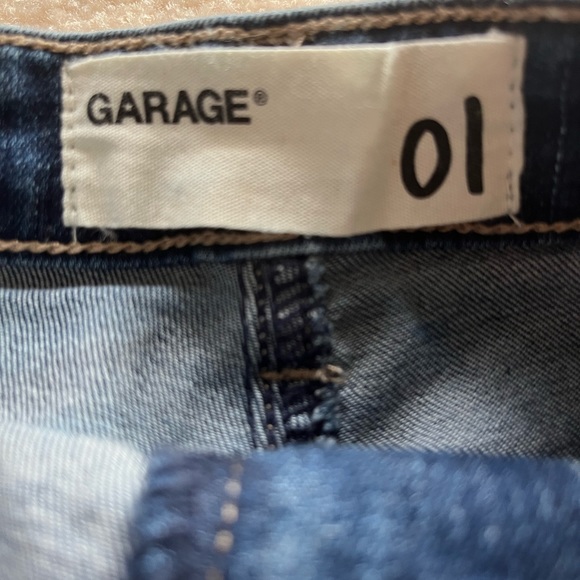 Extreme high rise denim shorts: - Picture 6 of 7